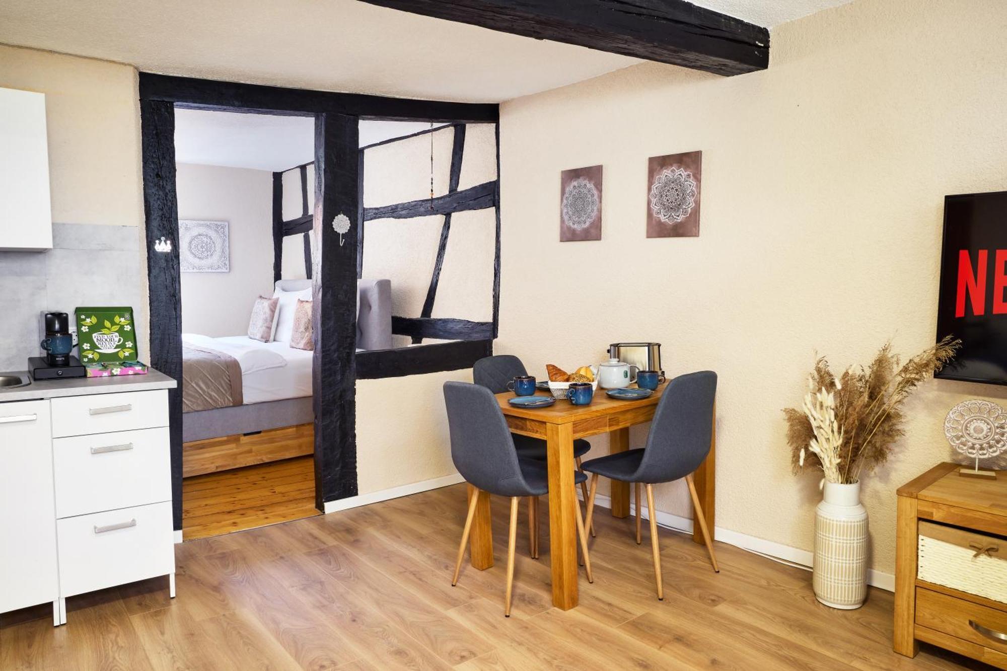 Apartmán Hygge-Flats - Zentral Fuer 2-4 Personen, Wlan Heppenheim  Exteriér fotografie