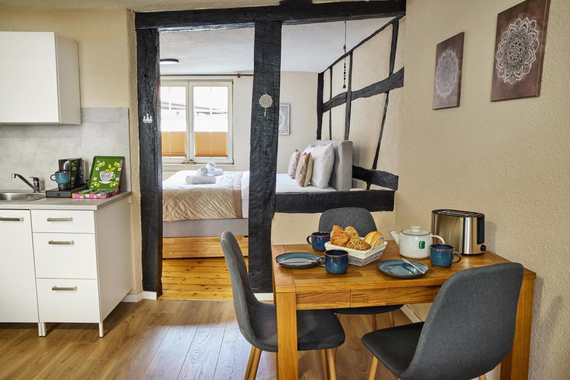 Apartmán Hygge-Flats - Zentral Fuer 2-4 Personen, Wlan Heppenheim  Exteriér fotografie